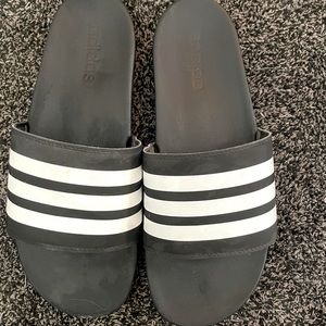 adidas Men's Adilette Comfort Slides Sandal size 10
